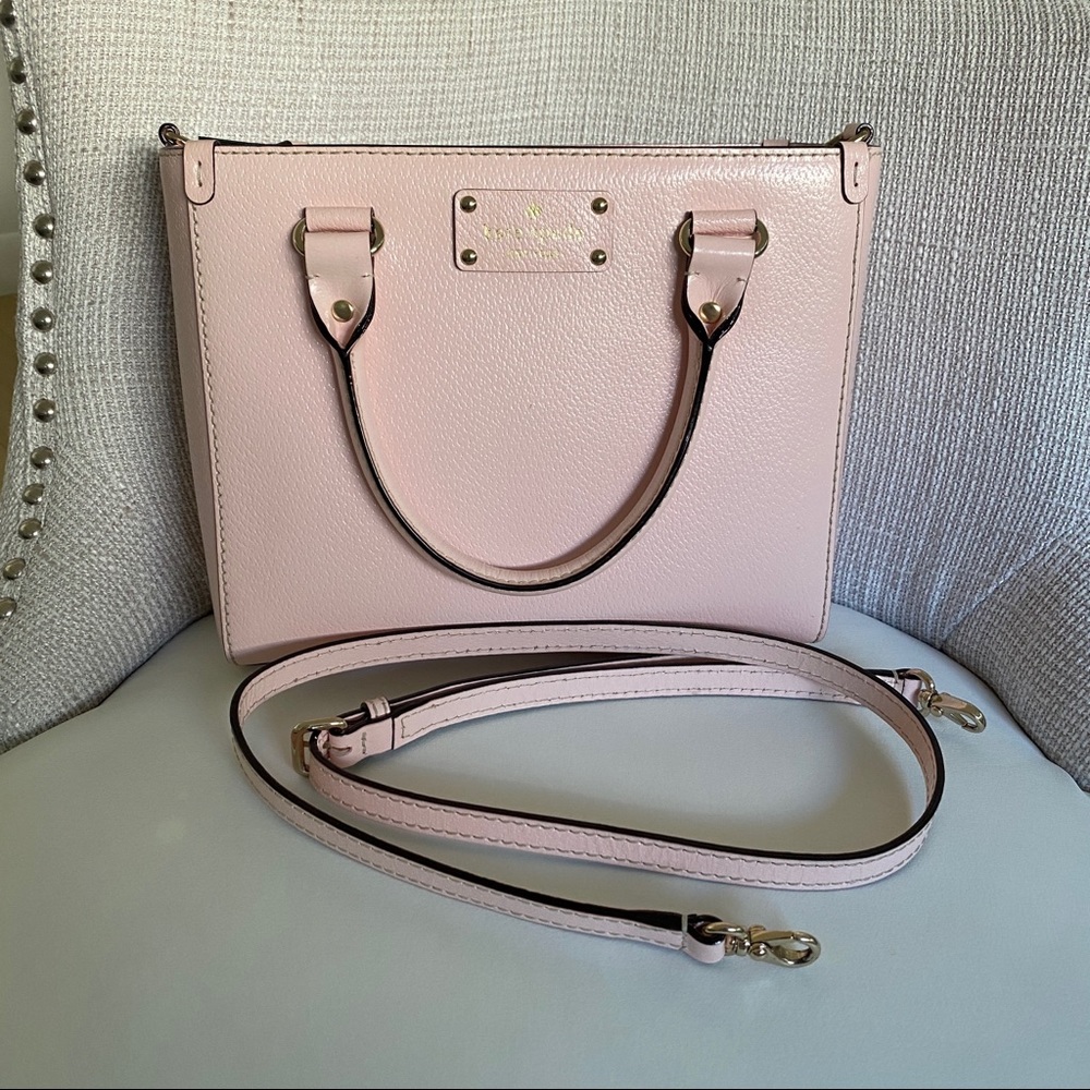 Kate Spade bag w/ strap light pink